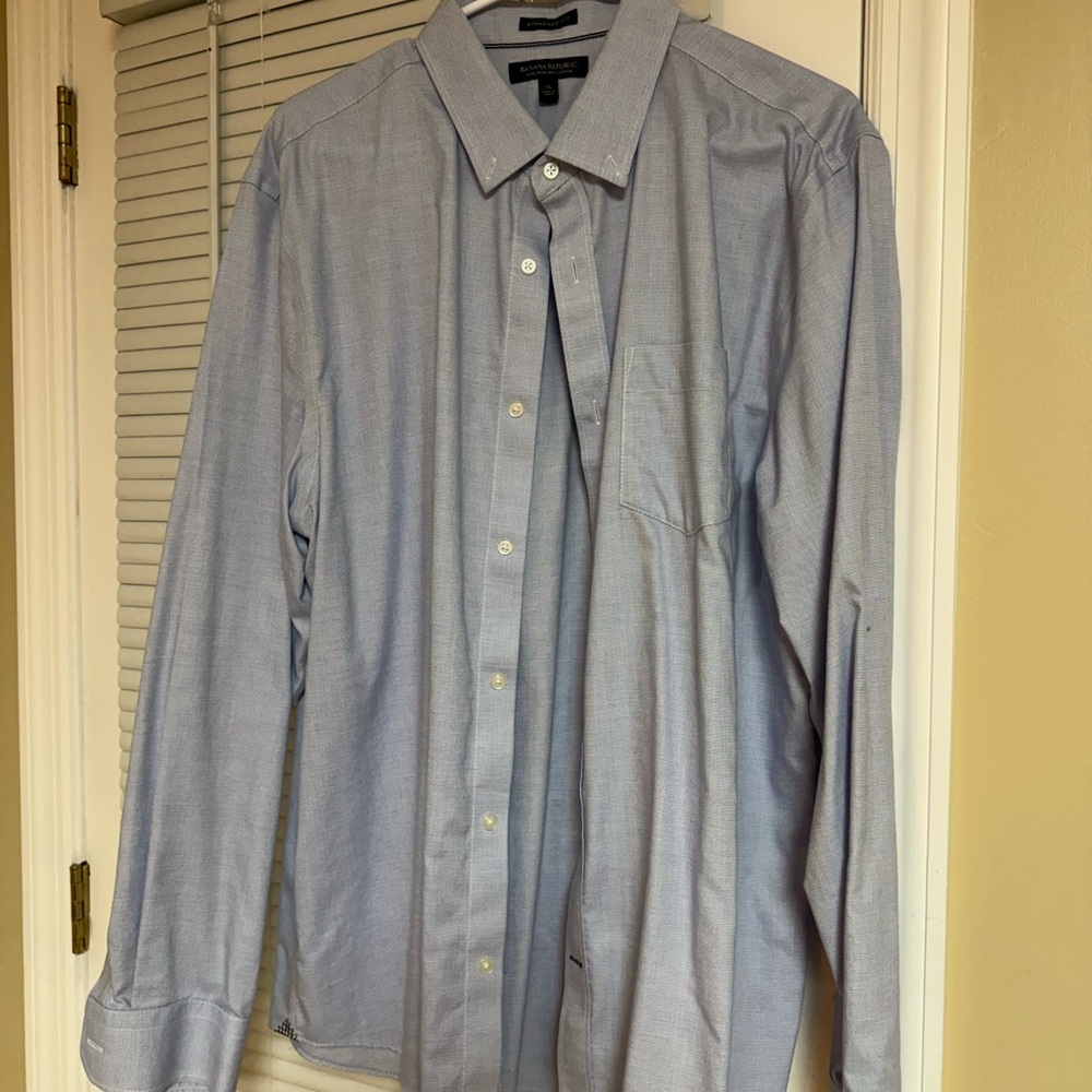 Banana Republic Sky Blue Dress Shirt
